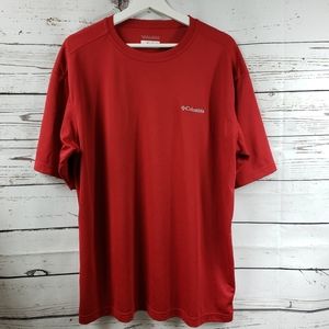🌈🌈 Columbia Omni-shade Red Performance T-Shirt